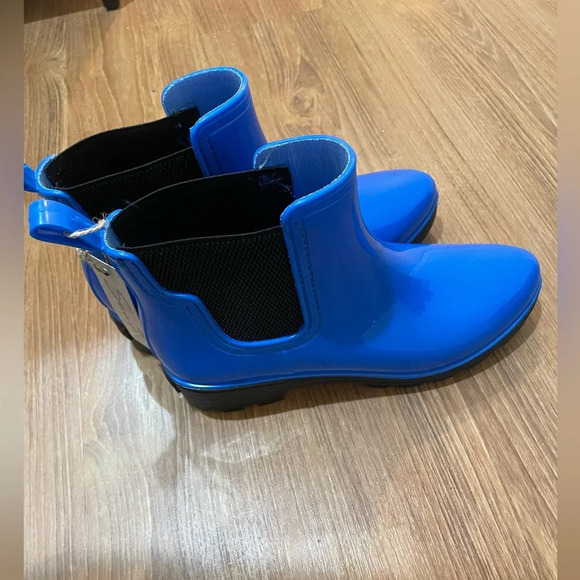 NWT 7 for All Mankind|| Dover Rain Bootie in Royal Blue Size 7 - Picture 2 of 12